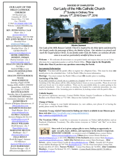 January 17, 2016/Enero 17, 2016