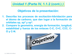 Unidad 1 - Departamento de Qu&iacute;mica Org&aacute;nica
