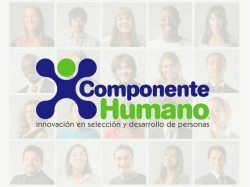 Descarga Presentacion - Consultora Componente Humano