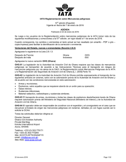 IATA Reglamentaci&oacute;n sobre Mercanc&iacute;as peligrosas 57a edici&oacute;n