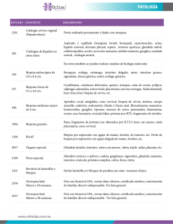 PATOLOG&Iacute;A