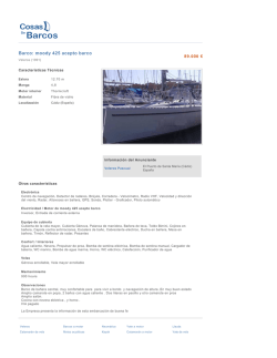 Barco: moody 425 acepto barco
