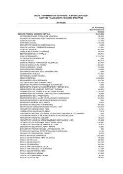 Anexo D.S. N&deg; 005-2016-EF - Ministerio de Econom&iacute;a y Finanzas