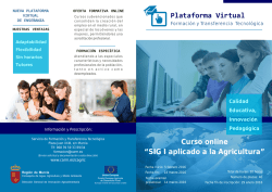 curso sig i web - COAG IR CARAVACA