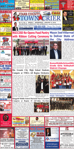 1-13-16 - Starr County Town Crier