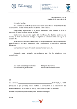 circular - Colegio Calasancio