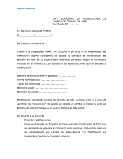 Sr. Director Nacional INAME S__________/__________D