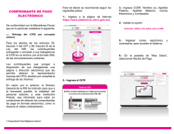 comprobante de pago electr&oacute;nico - Polic&iacute;a Bancaria e Industrial