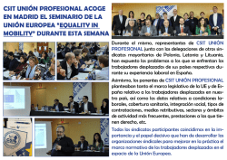 dURANTE ESTA SEmANA - CSIT Uni&oacute;n Profesional