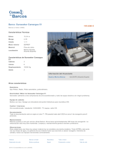 Barco: Sunseeker Camargue 51