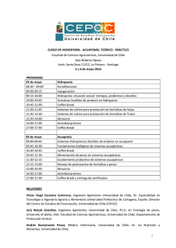 programa curso hidropon&iacute;a y acuapon&iacute;a 2016