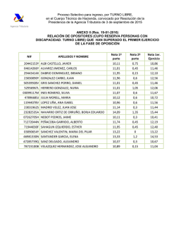 Anexo II (P) - Agencia Tributaria