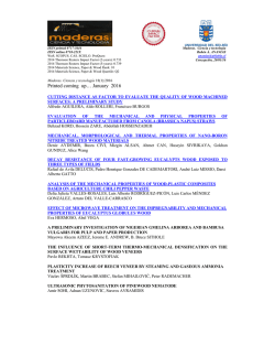 Papers Accepted for Publication