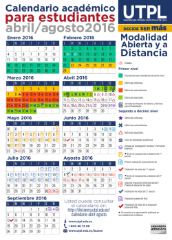 para estudiantes - Modalidad a distancia UTPL