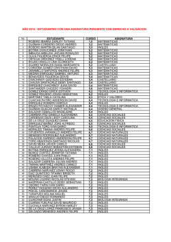 estudiantes con derecho a validacion
