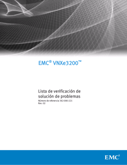 Lista de verificaci&oacute;n de soluci&oacute;n de problemas