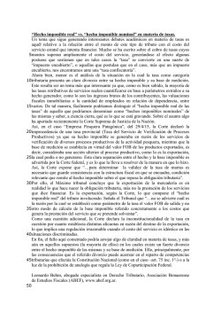 &ldquo;Hecho imponible real&rdquo; vs. &ldquo;hecho imponible nominal&rdquo; en materia de