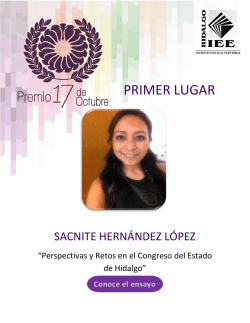 PRIMER LUGAR