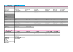 E. PRIMARIA Jueves 5 tarde De 14:45h a 15:15h Lola L&oacute;pez De 15