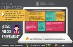 &iquest;como puedes prevenirlo? delitos ciberneticos