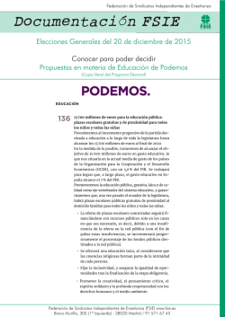 Documentaci&oacute;n FSIE