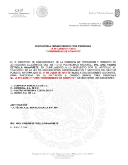 invitaci&oacute;n a cuando menos tres personas ia 011l6h001 - cofaa -