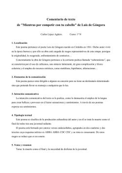 Comentario de texto de "Mientras por competir con tu cabello" de