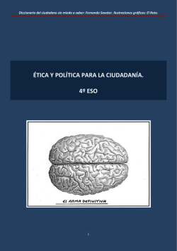 Diccionario del ciudadano sin miedo a saber: Fernando Savater