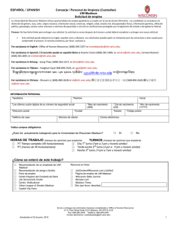 &iquest;C&oacute;mo se enter&oacute; de este trabajo?