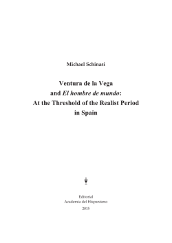 Ventura de la Vega and El hombre de mundo