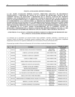 polic&iacute;a auxiliar del distrito federal la lic. mar&iacute;a guadalupe moreno