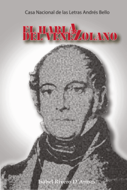 el habla del venezolano