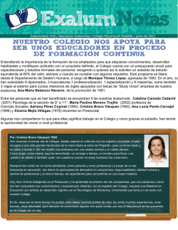 nuestro colegio nos apoya para ser unos educadores en proceso de