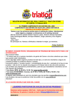 &iquest;QUIERES PARTICIPAR EN AVILES EN ESTAS