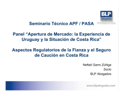 Neftal&iacute; Garro (abogado, Estudio BLP Abogados, Costa