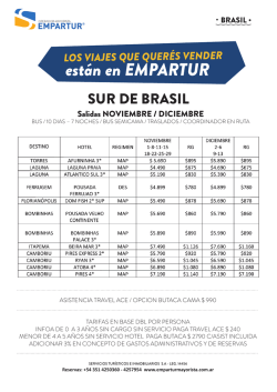 LOS VIAJES QUE QUER&Eacute;S VENDER est&aacute;n en EMPARTUR