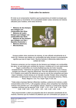 Todo sobre los motores