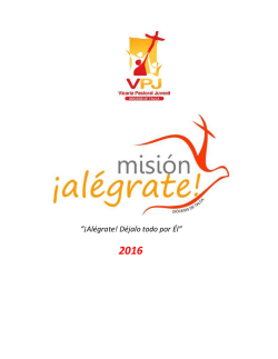 &ldquo;&iexcl;Al&eacute;grate! D&eacute;jalo todo por &Eacute;l&rdquo;