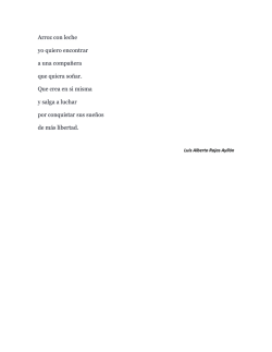 Arroz con leche yo quiero encontrar a una