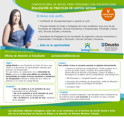 Si tienes este perfil... &hellip; &eacute;sta es tu oportunidad