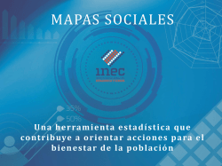 mapas sociales - INEC Instituto Nacional de Estad&iacute;stica y Censos de