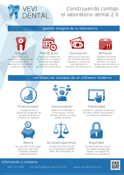 Construyendo contigo el laboratorio dental 2.0
