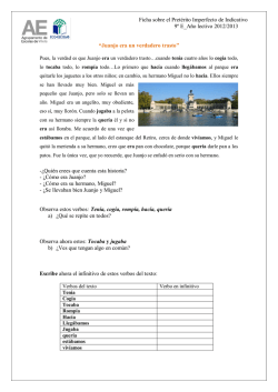 Juanjo era un verdadero trasto