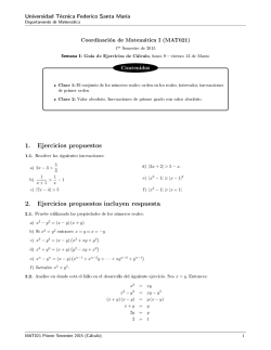 Gu&iacute;a Coordinaci&oacute;n Semana 1 - Universidad T&eacute;cnica Federico Santa
