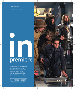 UNA NoChE EN EL MUSEo 3: EL SECRETo DEL fARA&oacute;N A