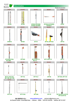 Telesc&oacute;metros