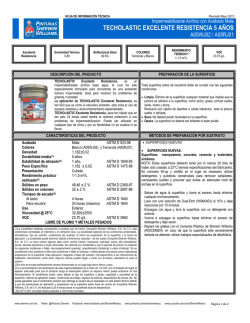 TECHOLASTIC EXCELENTE RESISTENCIA 5 A&Ntilde;OS
