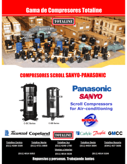 Flyer Compresores Panasonic