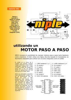 MOTOR PASO A PASO