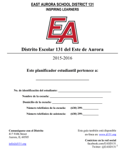 Distrito Escolar 131 del Este de Aurora